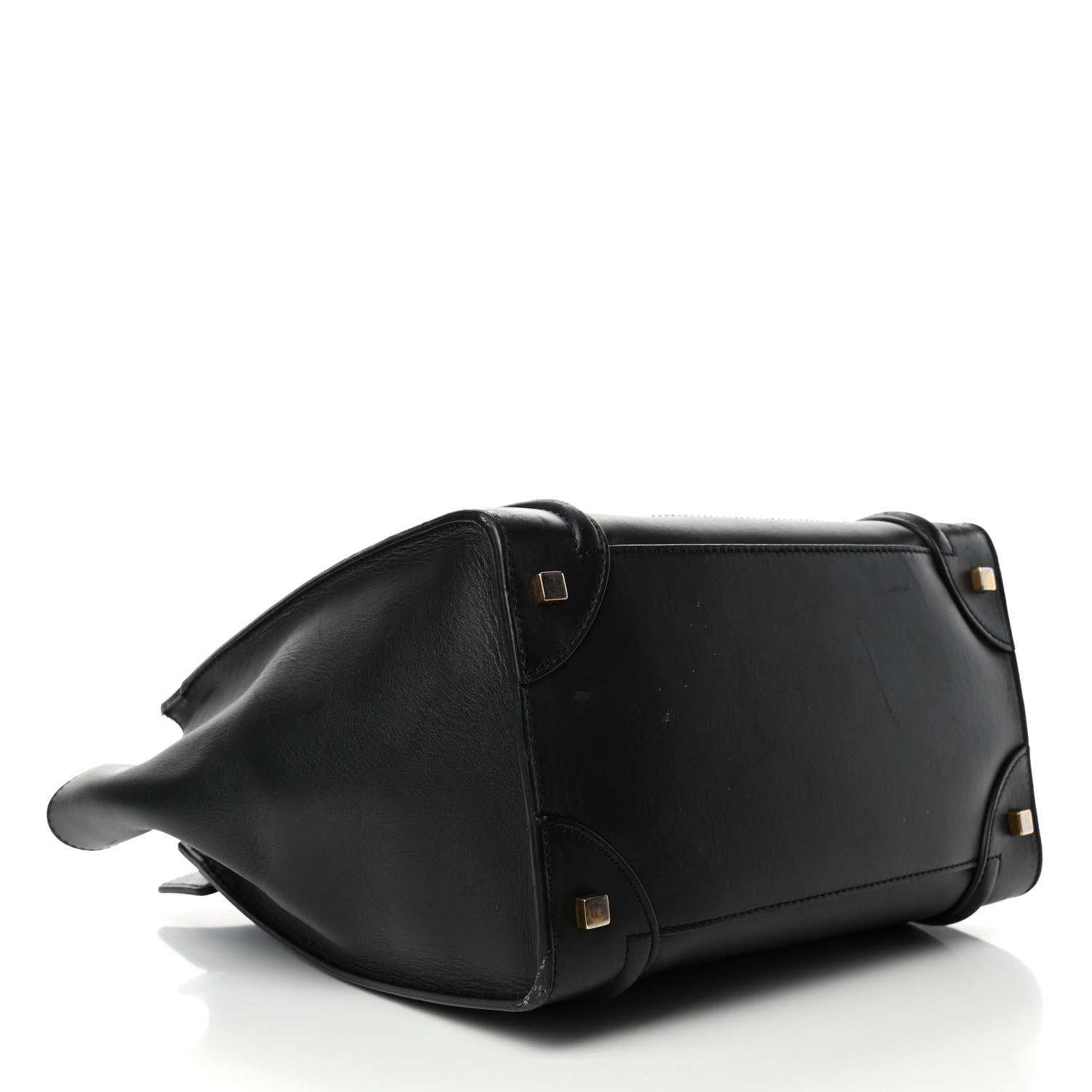 Celine Smooth Calfskin Mini Luggage Black 3 of 4