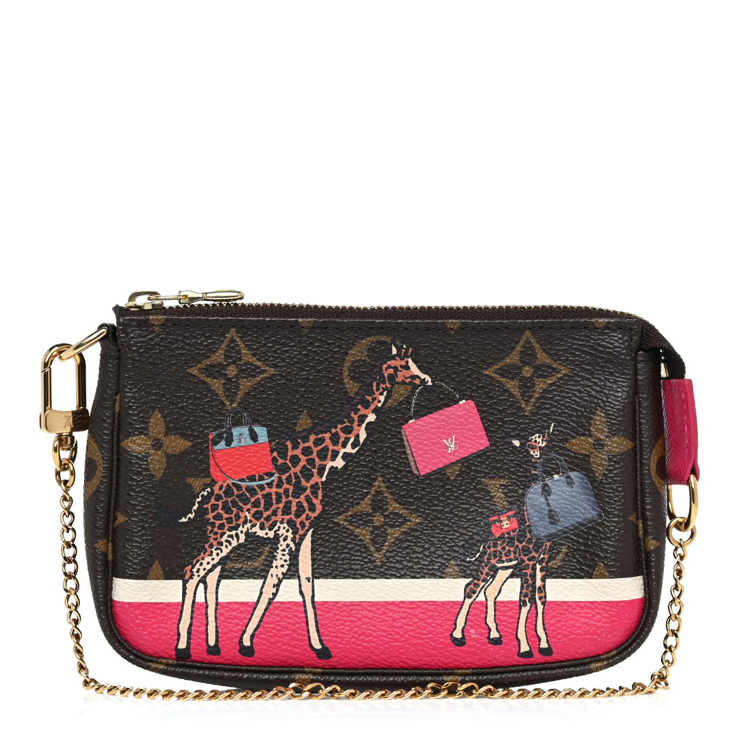 Monogram 2017 Christmas Animation Mini Pochette Accessories