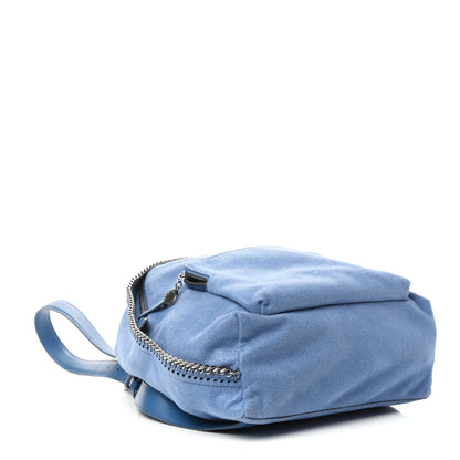 Stella McCartney Shaggy Deer Small Falabella Backpack Blue 4 of 9
