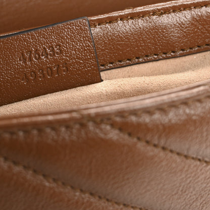 Gucci Azalea Calfskin Matelasse Diagonal Super Mini GG Marmont Shoulder Bag Cuir 7 of 13