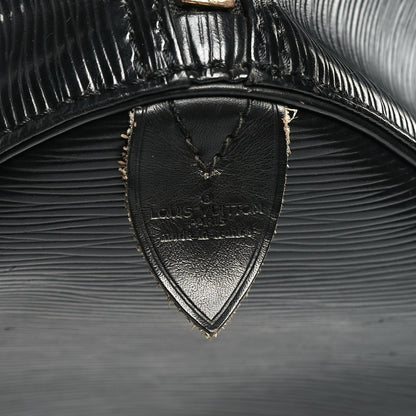Louis Vuitton Epi Keepall 45 Black 5 of 9