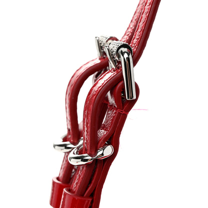 Givenchy Patent Calfskin Small P'tit Voyou Shoulder Bag Red 12 of 12