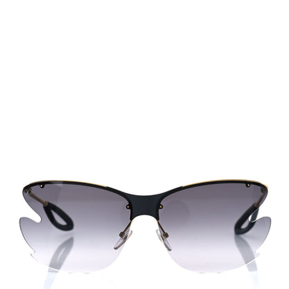 Louis Vuitton Bohemian Vuittony Square Sunglasses Z1235W Silver Mirror 2 of 4