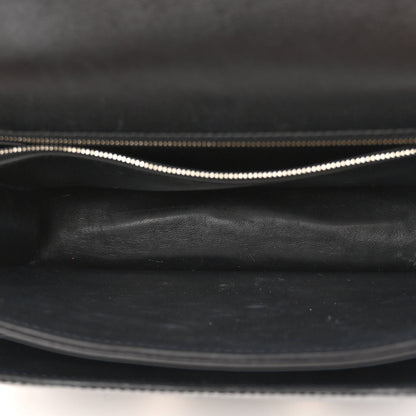 Hermes Shiny Alligator Constance 24 Black 5 of 11
