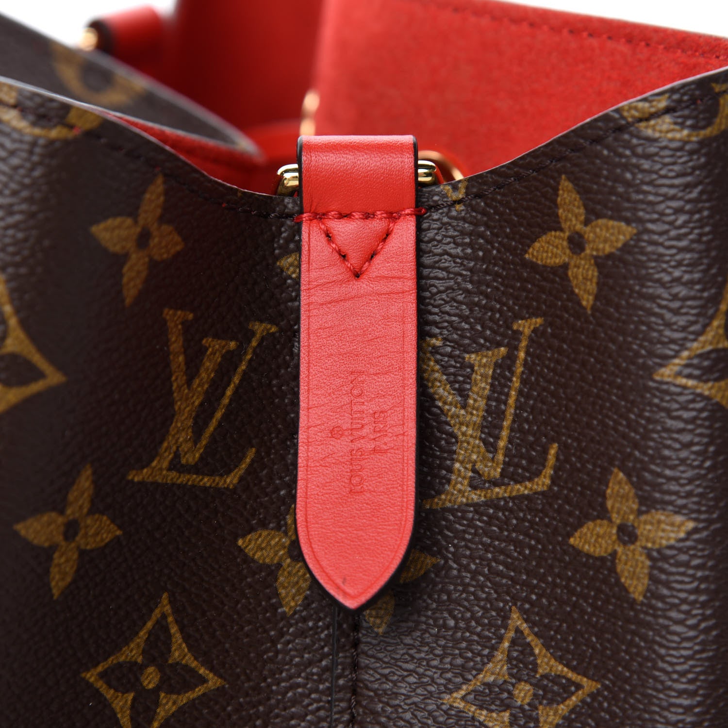 Louis Vuitton Monogram Neonoe MM Coquelicot 10 of 11