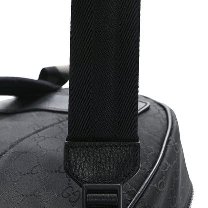 Gucci Nylon Monogram Slim Backpack Black 12 of 13