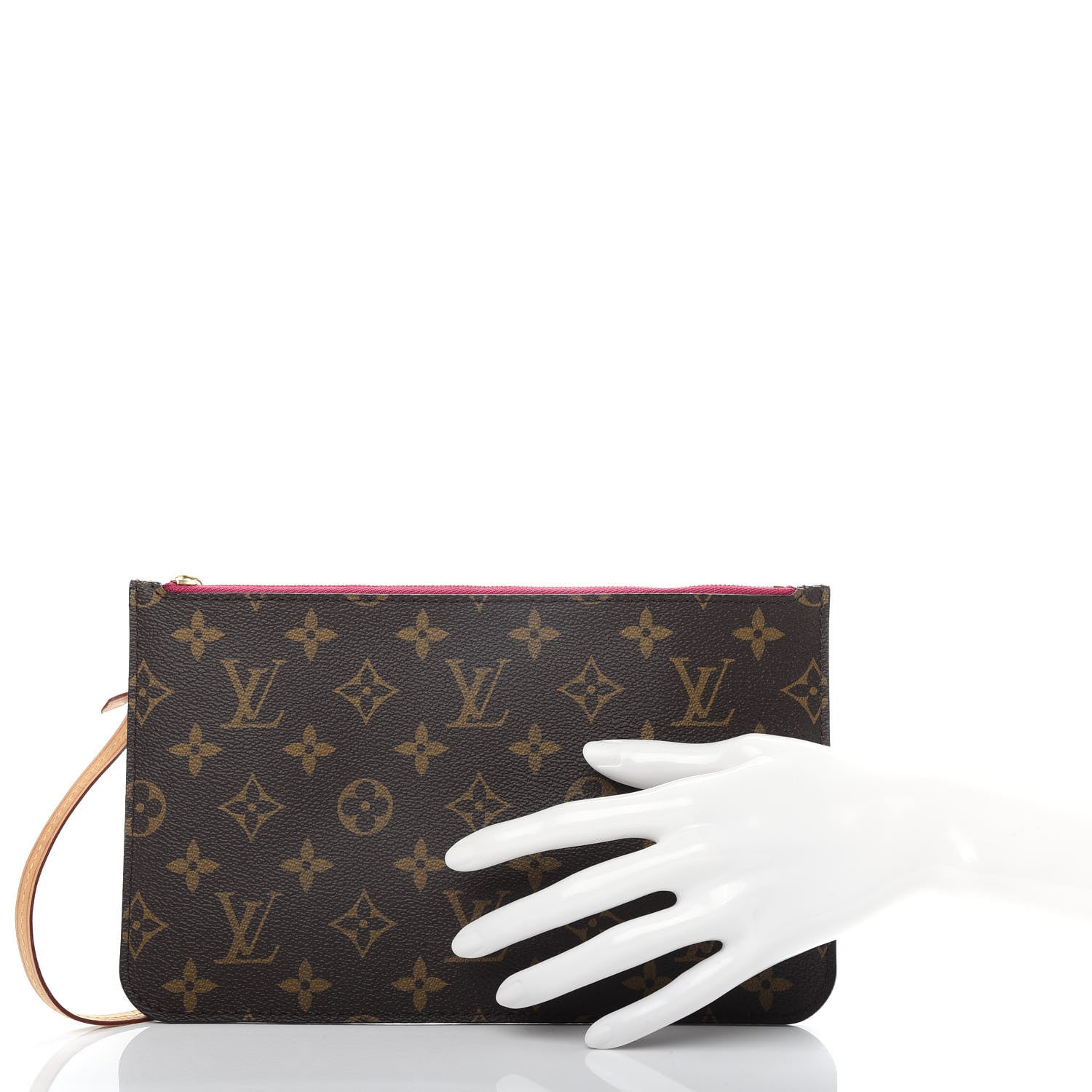 Louis Vuitton Monogram Neverfull MM GM Pochette Pivoine 2 of 7
