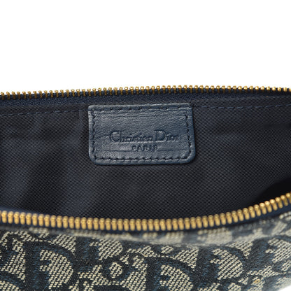 Christian Dior Monogram Mini Saddle Pochette Navy 6 of 11