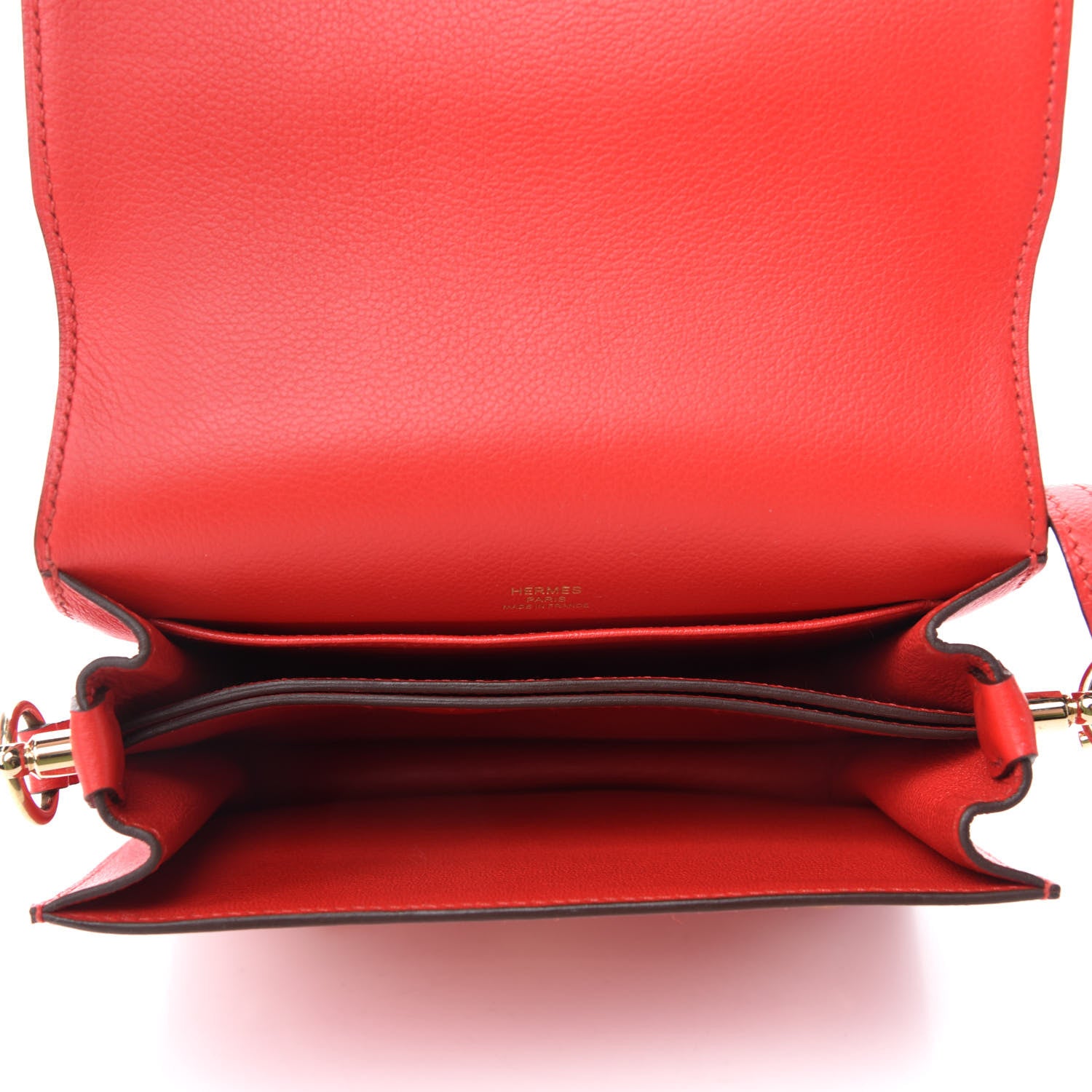 Hermes Evercolor Mini Sac Roulis Rouge De Coeur 5 of 11
