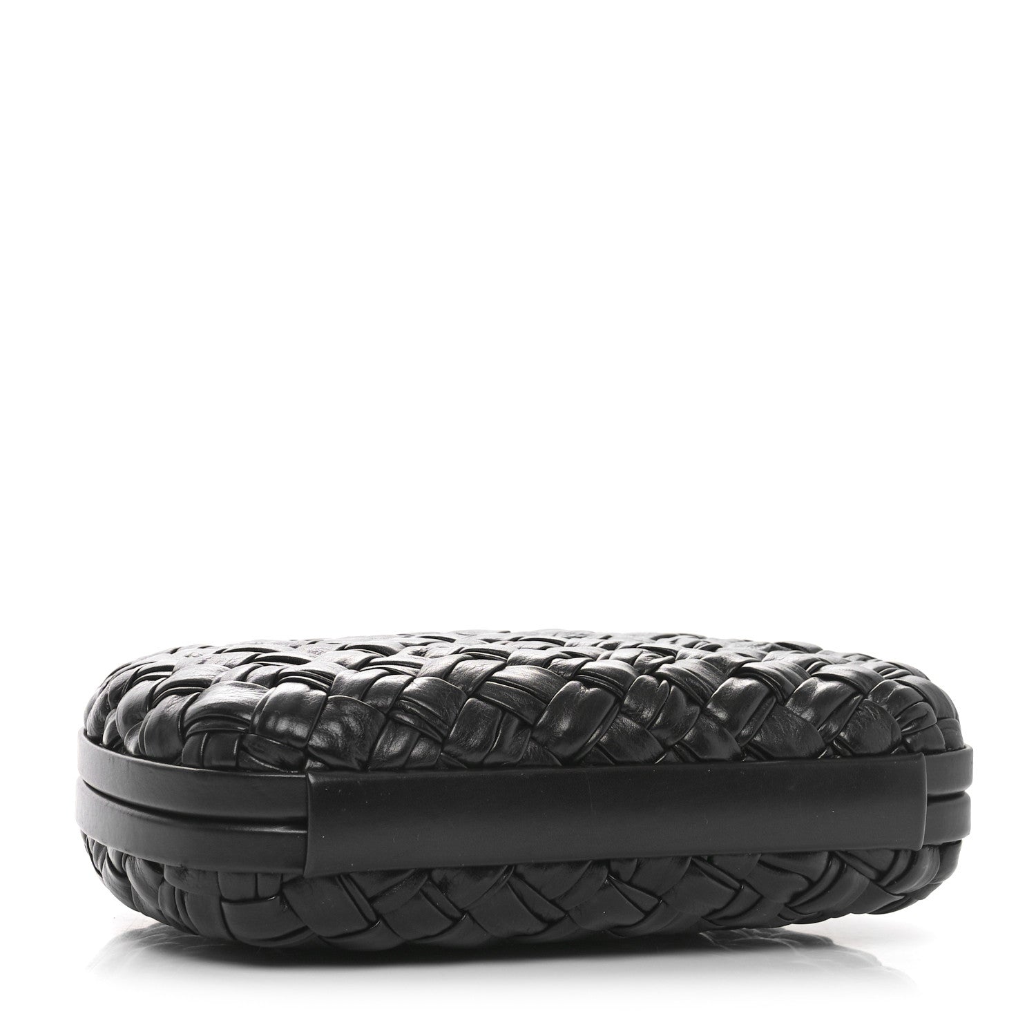 Bottega Veneta Nappa Intrecciato Knot Clutch Black 4 of 9