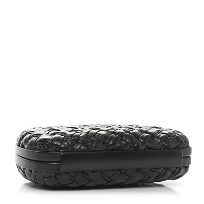 Bottega Veneta Nappa Intrecciato Knot Clutch Black 4 of 9