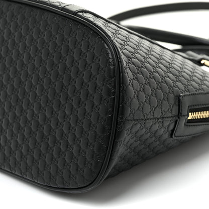 Gucci Microguccissima Medium Dome Bag Black 10 of 10