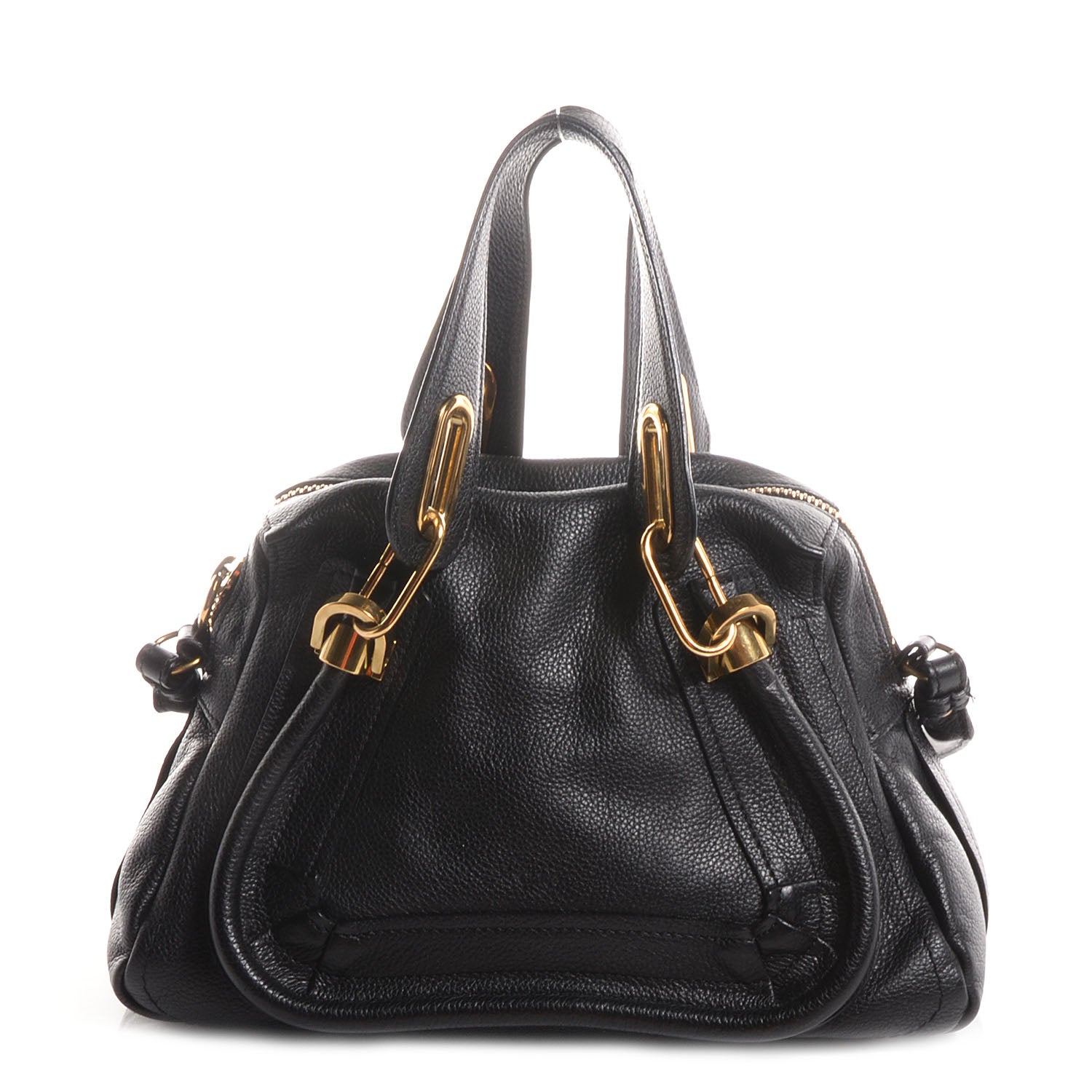 Chloe Grained Calfskin Small Paraty Black 1 of 9