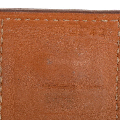 Hermes Lizard Collier De Chien CDC Bracelet Small Sanguine 7 of 9