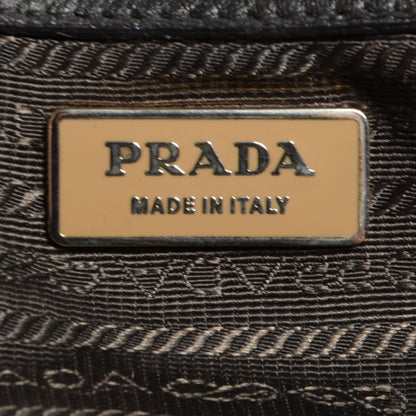 Prada Nappa Gaufre Tote Nero Black 6 of 11