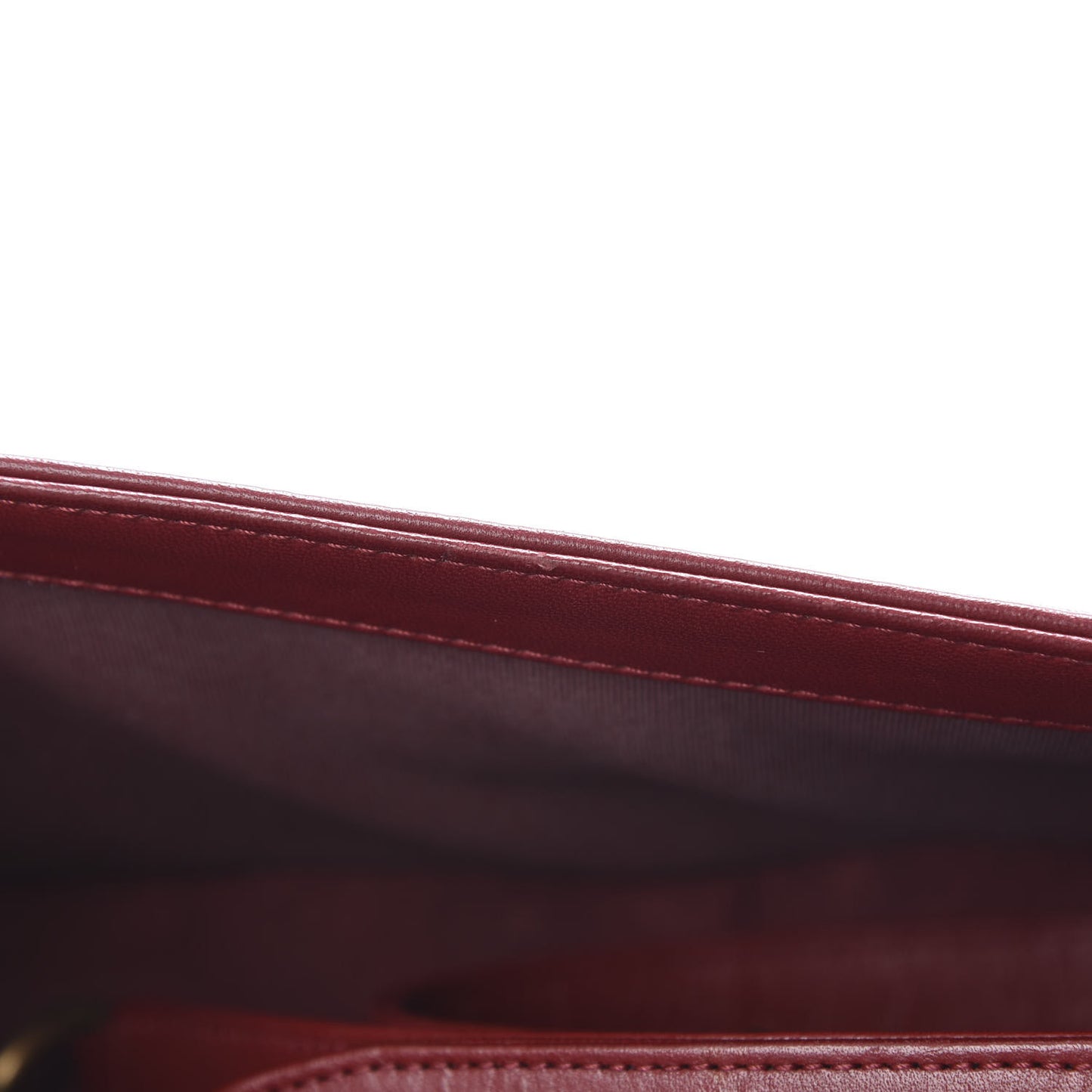 Lambskin Quilted Medium Boy Flap Red