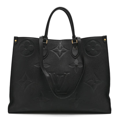 Louis Vuitton Empreinte Monogram Giant Onthego GM Black Black 1 of 10