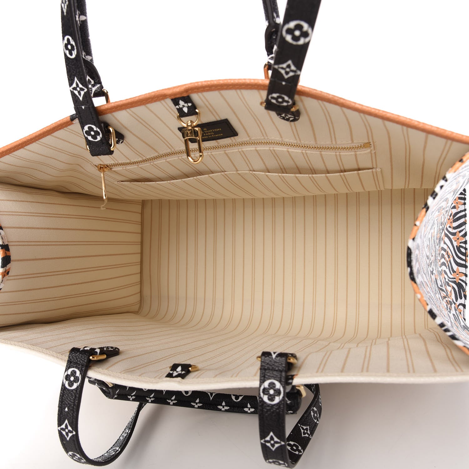 Louis Vuitton Monogram Giant Jungle Onthego GM Ivory 5 of 10