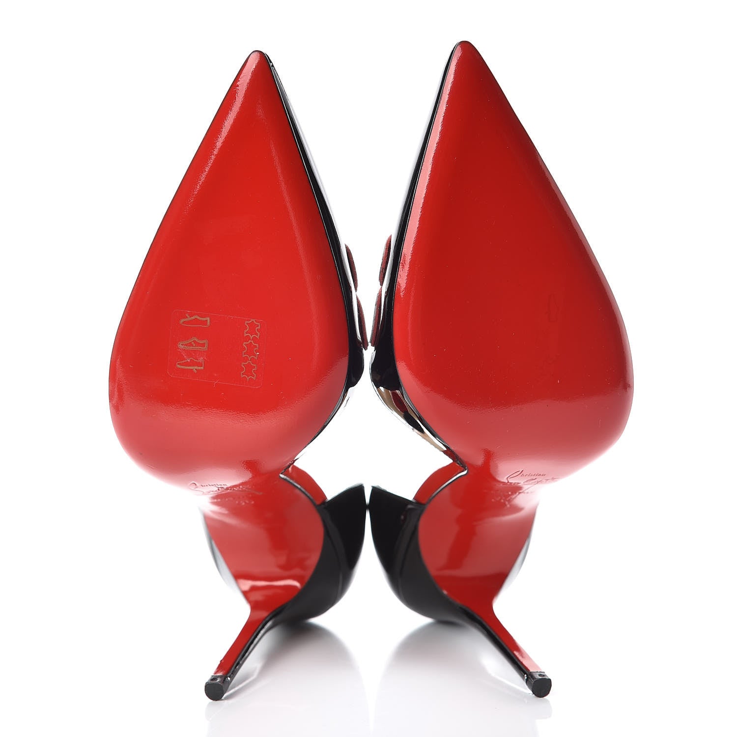 Christian Louboutin Patent Lady Cloud 100 Pumps 36 Black 5 of 8
