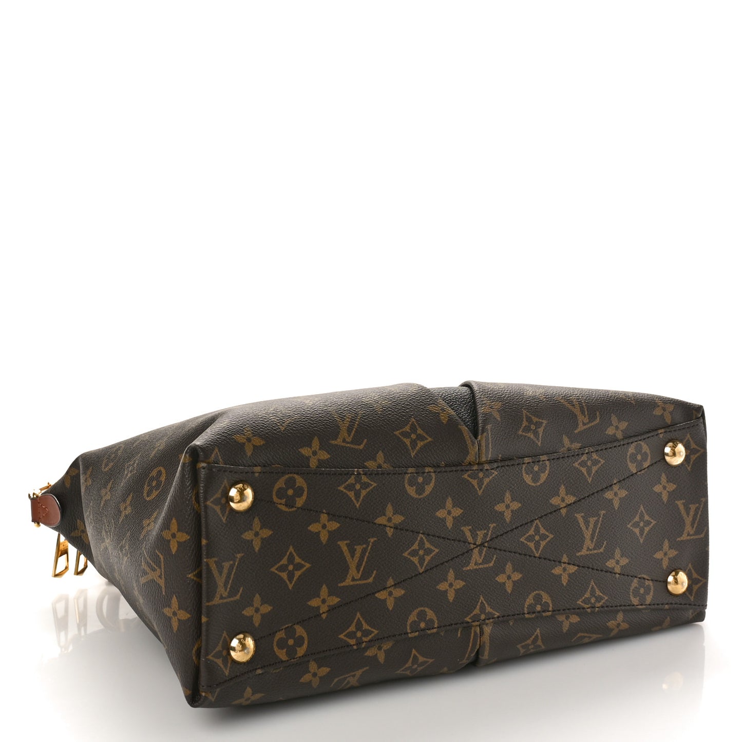 Monogram V Tote MM Black