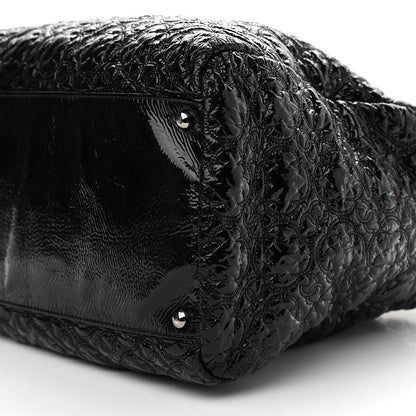 Chanel Vinyl Rock in Moscow Tote Black 8 of 9