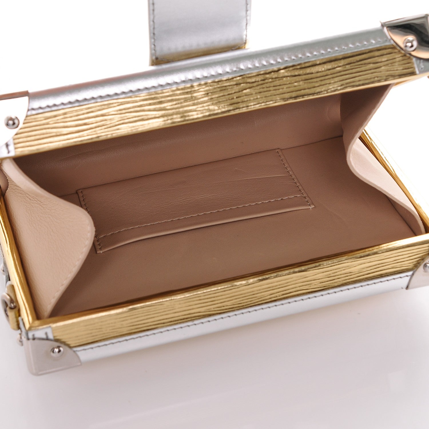 Louis Vuitton Metallic Epi Petite Malle Gold 6 of 6