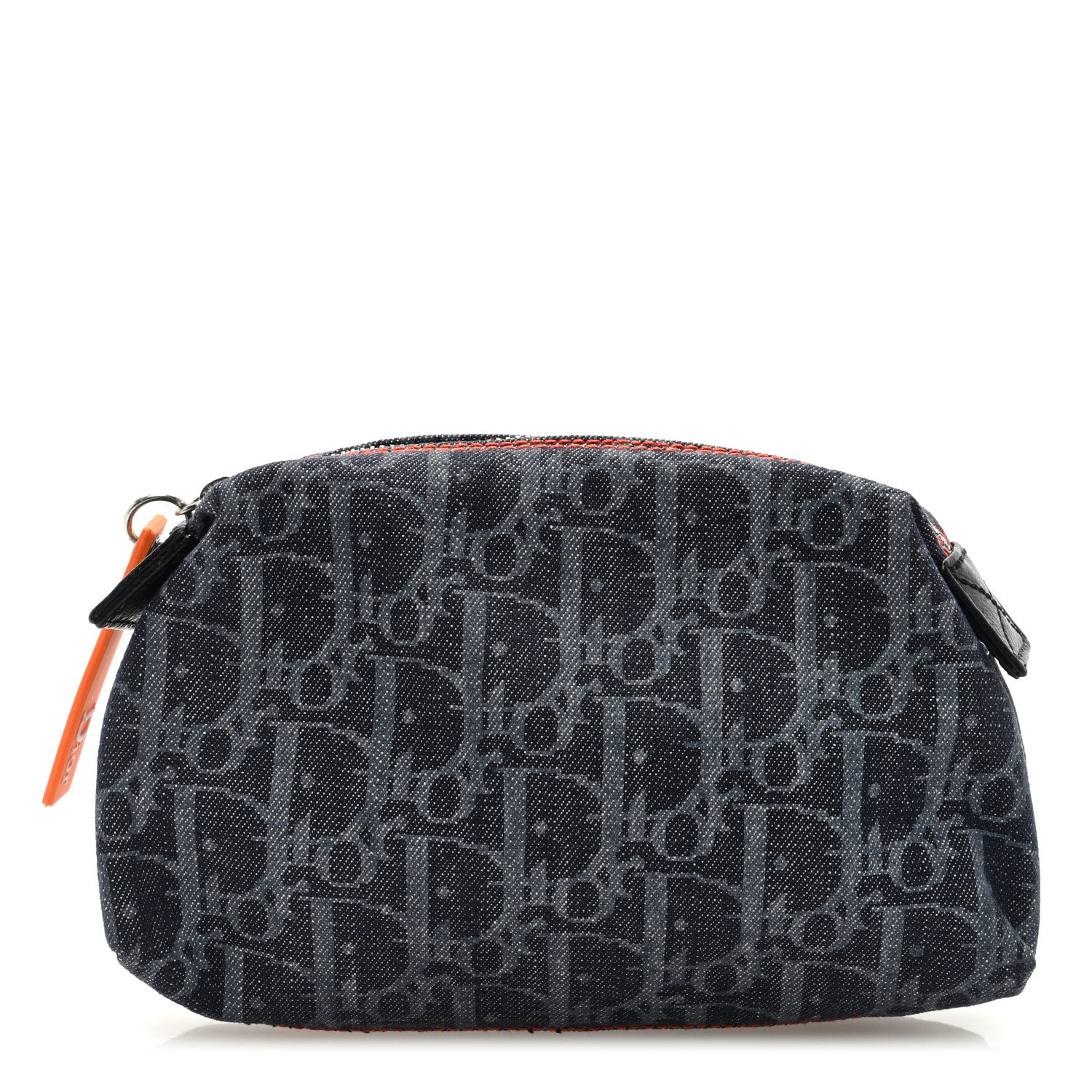 Christian Dior Monogram Flight Trotter Cosmetic Pouch Blue 1 of 6