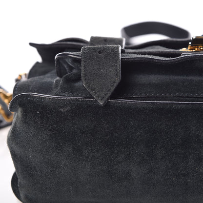 Proenza Schouler Suede Tiny PS1 Satchel Navy 16 of 17