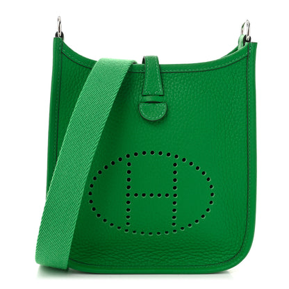Hermes Taurillon Clemence Amazone Evelyne TPM Bambou 1 of 11