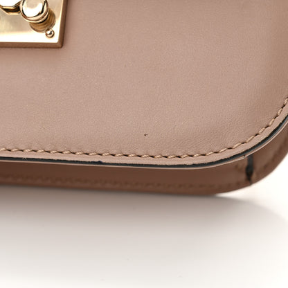Valentino Garavani Vitello Small Glam Lock Rockstud Flap Poudre 12 of 13