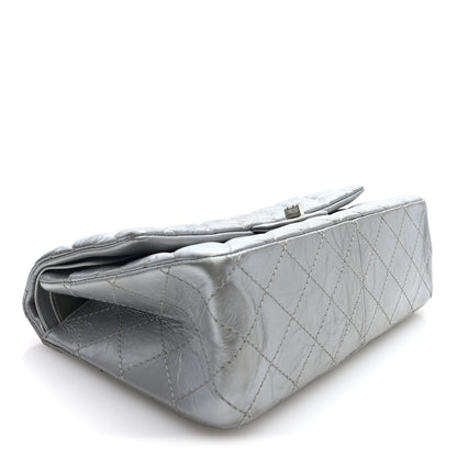 Chanel Metallic Lambskin Quilted 2.55 Reissue 226 Flap Silver 4 of 10