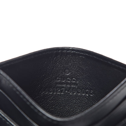 Gucci Calfskin Matelasse GG Marmont Card Holder Black 6 of 6