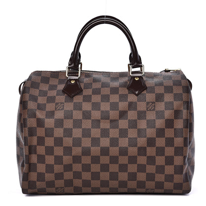 Louis Vuitton Damier Ebene Speedy 30 1 of 11