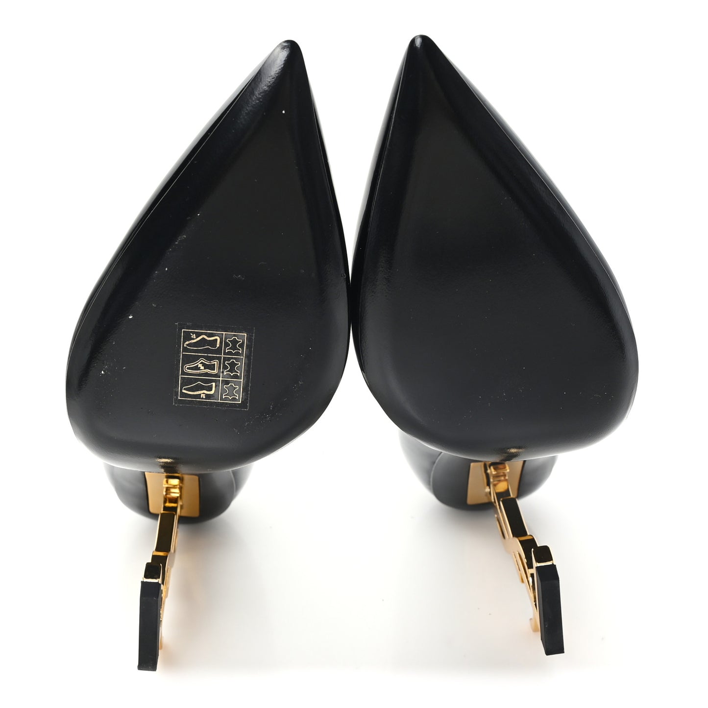 Patent Opyum 110 Pumps 36 Black Gold 36 Black Gold