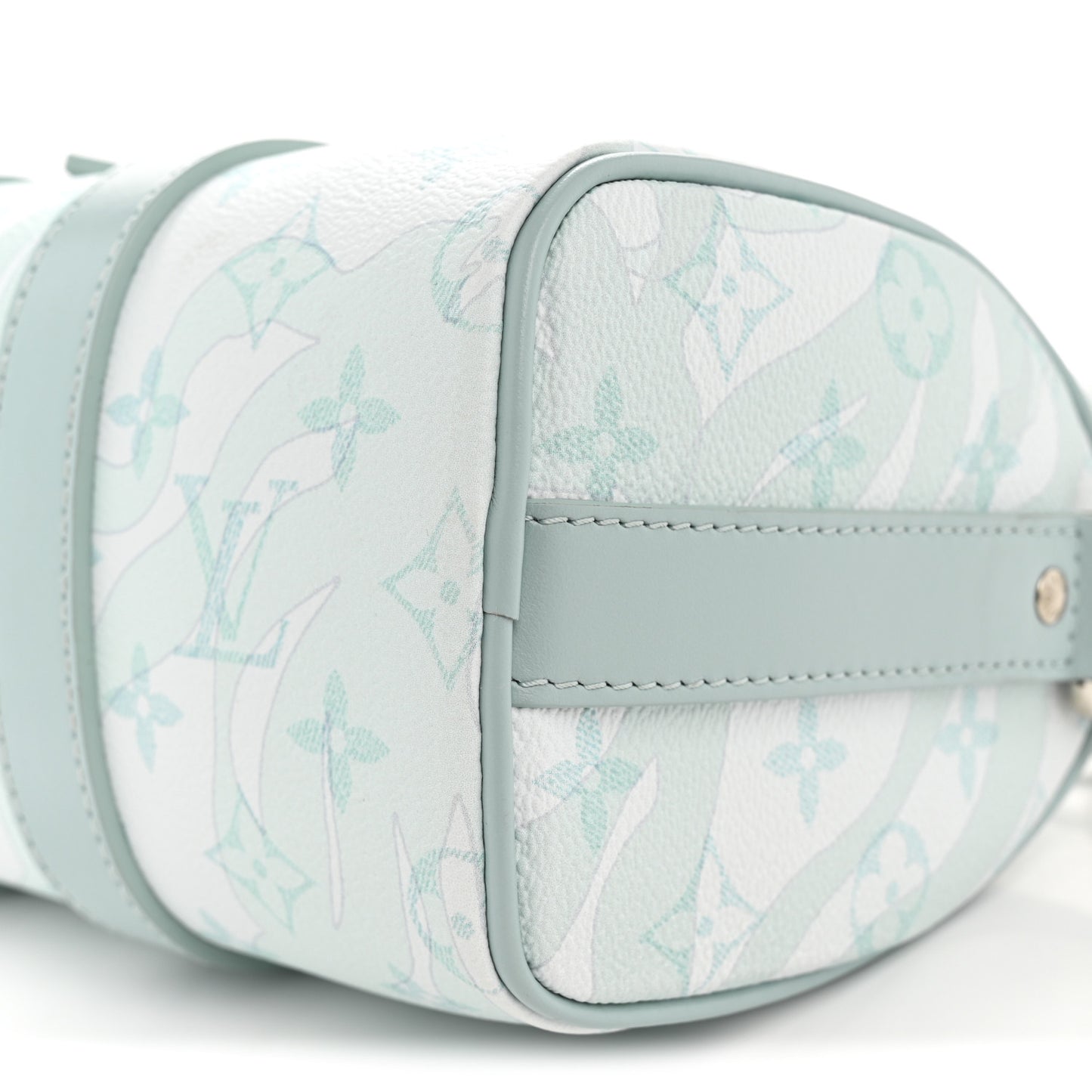 Monogram Aquagarden Keepall Bandouliere 25 Crystal Blue