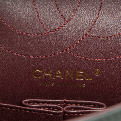 Chanel Aged Calfskin Lucky Charms 2.55 Reissue 225 Flap Black 7 of 8