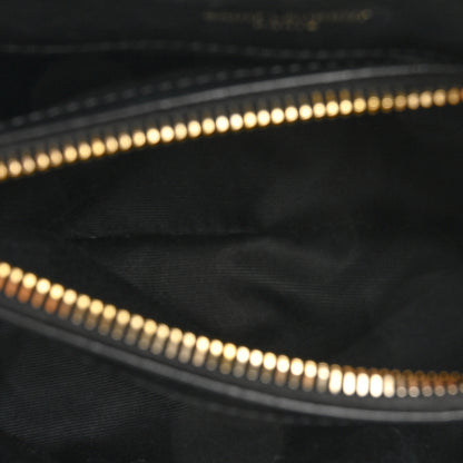 Saint Laurent Calfskin Y Quilted Monogram Small Loulou Chain Satchel Black 5 of 13