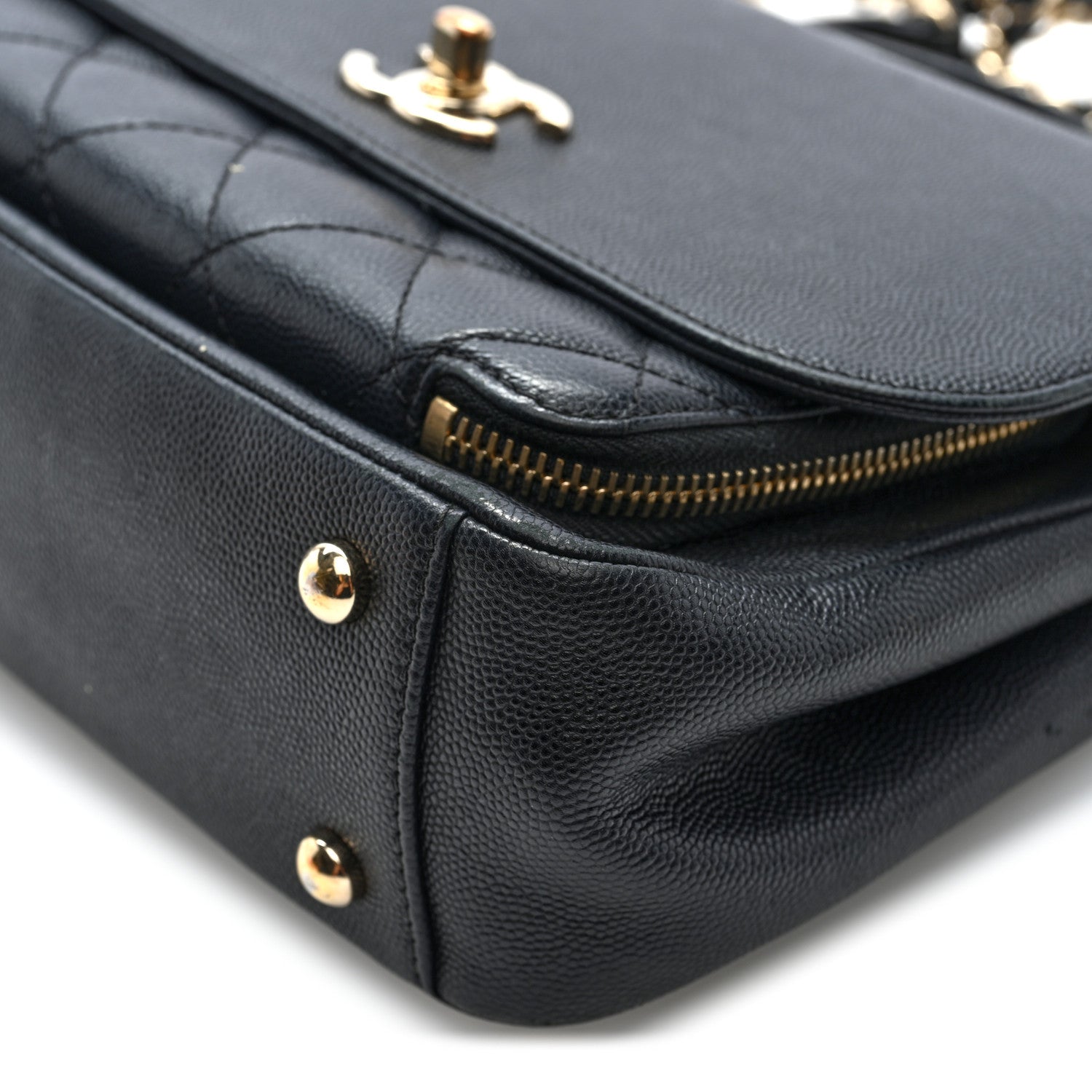 Chanel Caviar Quilted Medium Business Affinity Flap Black 10 of 10