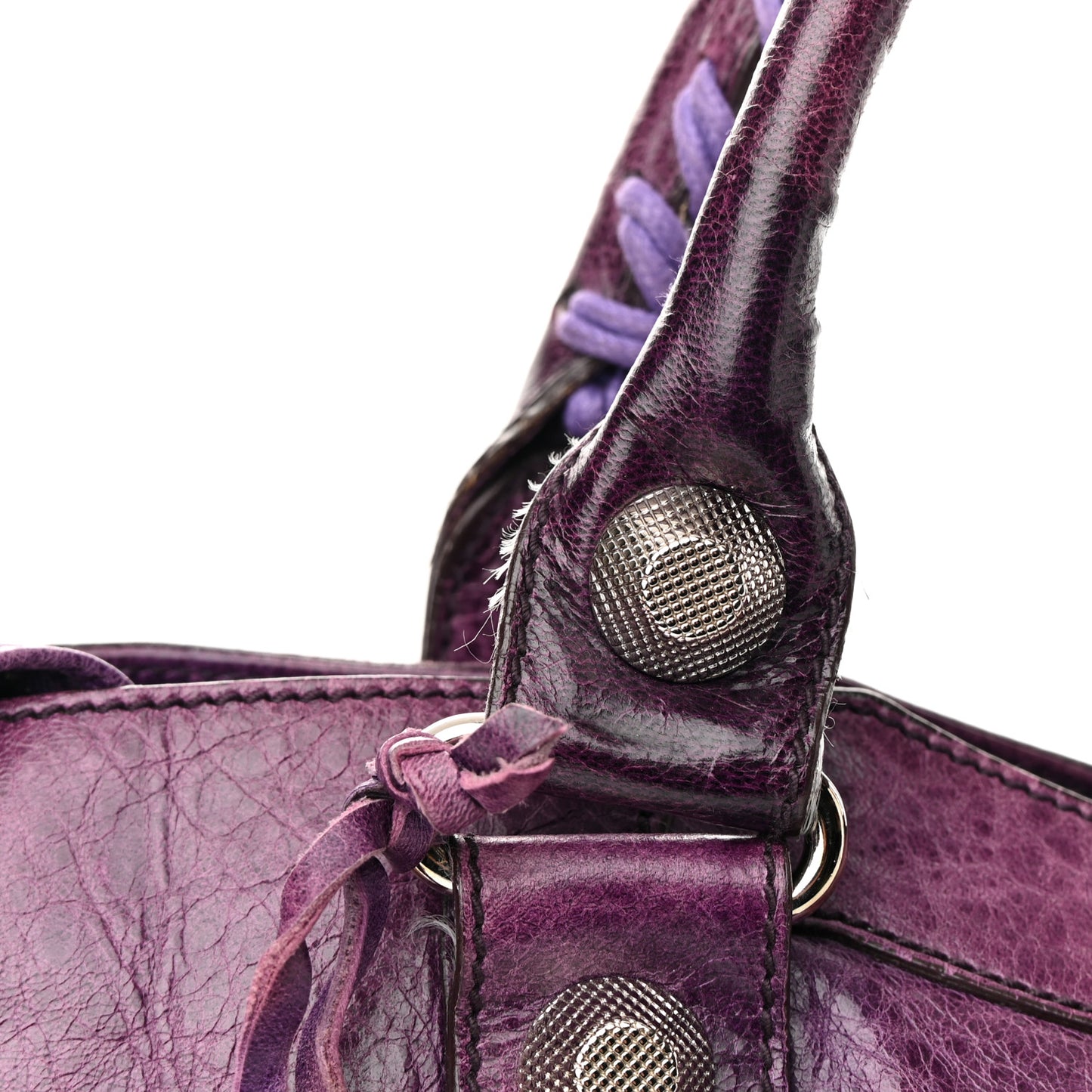 Agneau Giant 21 Silver Hardware City Raisin