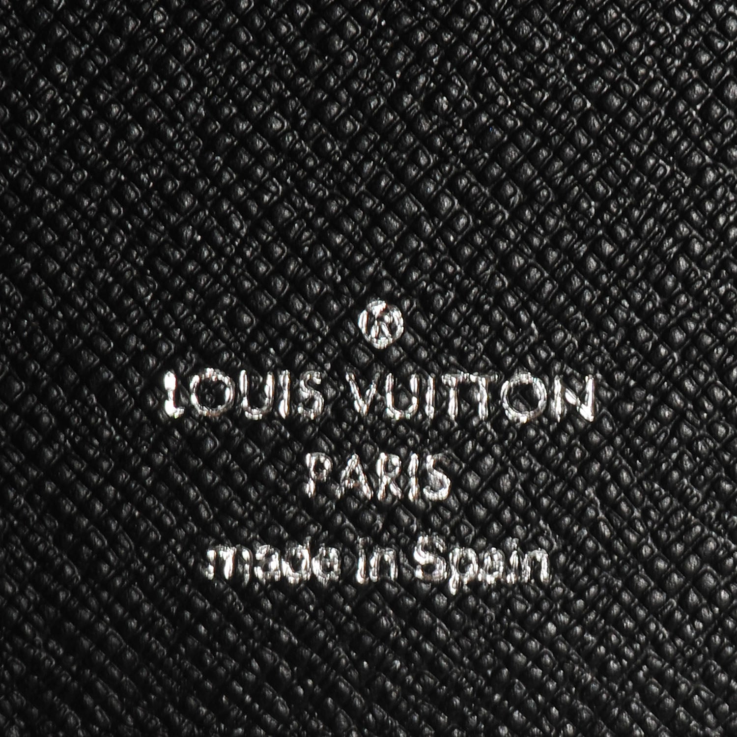 Louis Vuitton Epi Small Ring Agenda Cover Black 6 of 7
