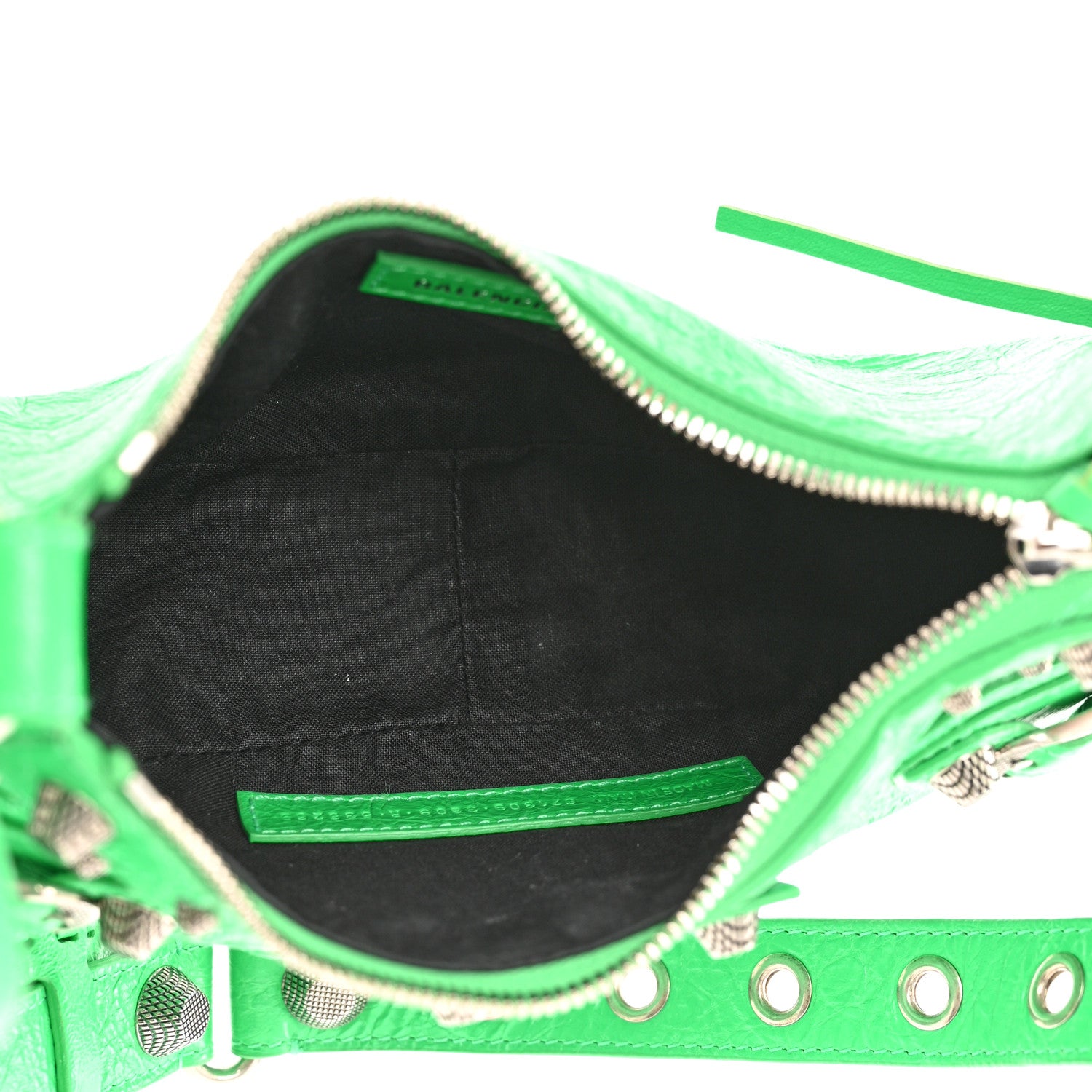 Balenciaga Agneau Arena Le Cagole Shoulder Bag XS Vivid Green 5 of 10