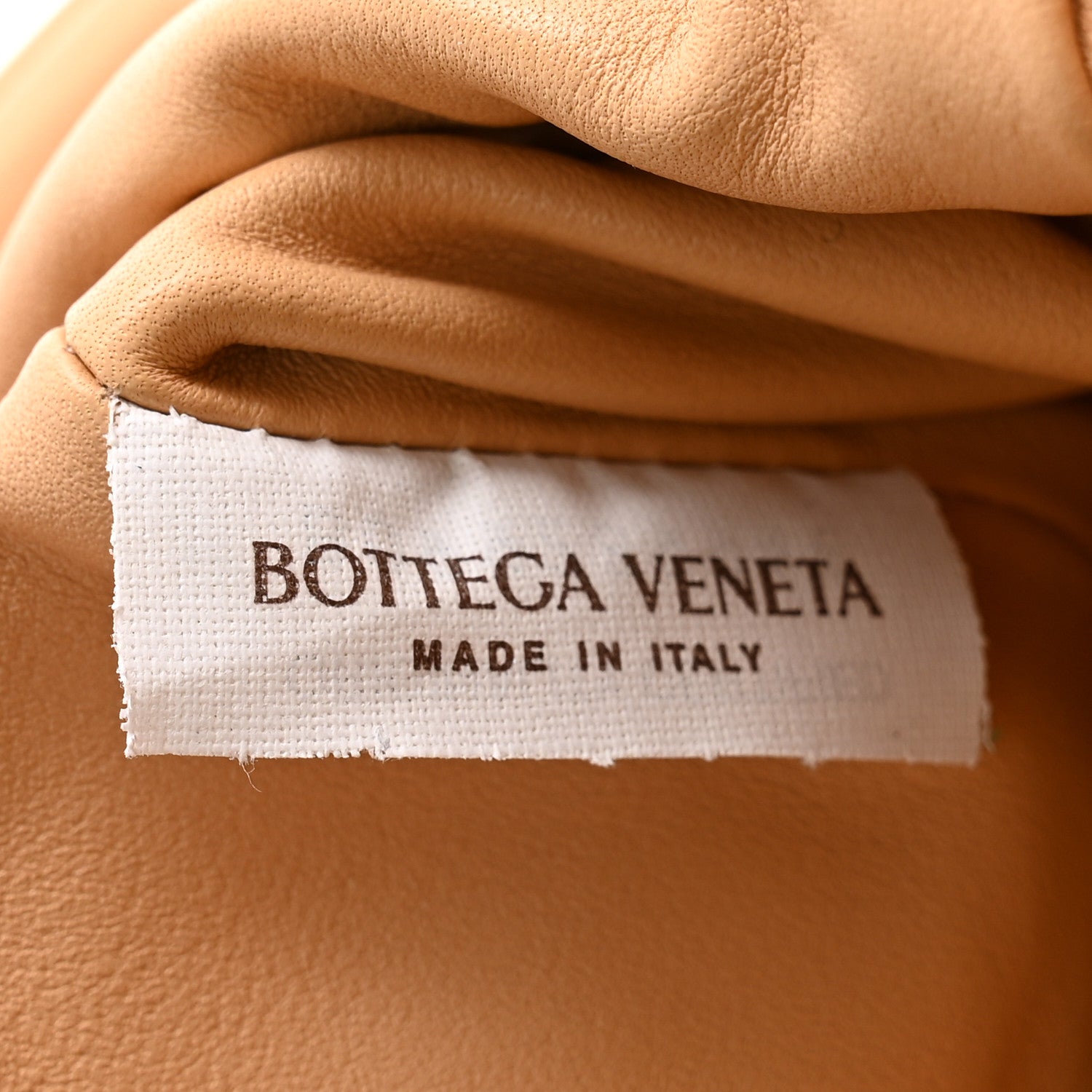 Bottega Veneta Calfskin Teen Pouch Almond 7 of 9