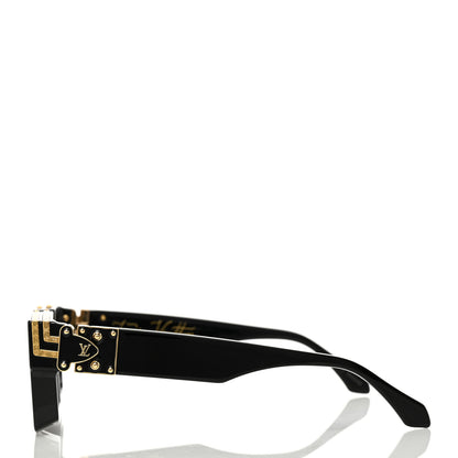Louis Vuitton Acetate 1.1 Millionaires Sunglasses Z1165W Black 3 of 7