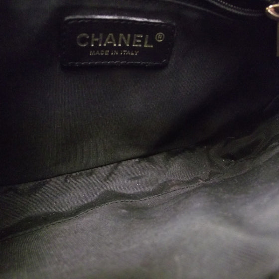 Chanel Caviar Quilted Pochette Black 6 of 9