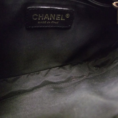 Chanel Caviar Quilted Pochette Black 6 of 9