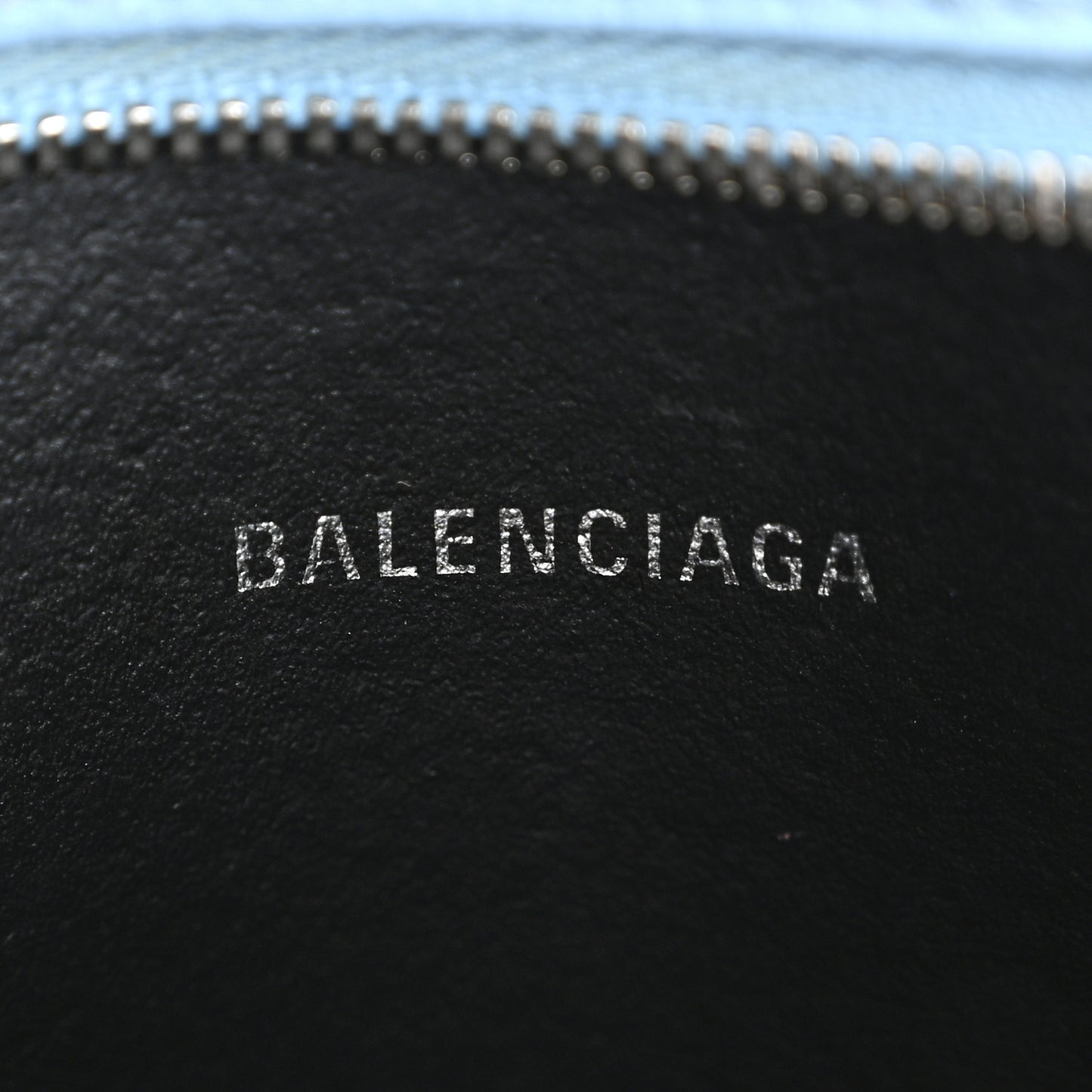 Calfskin XS Everyday Camera Bag Baby Blue Black