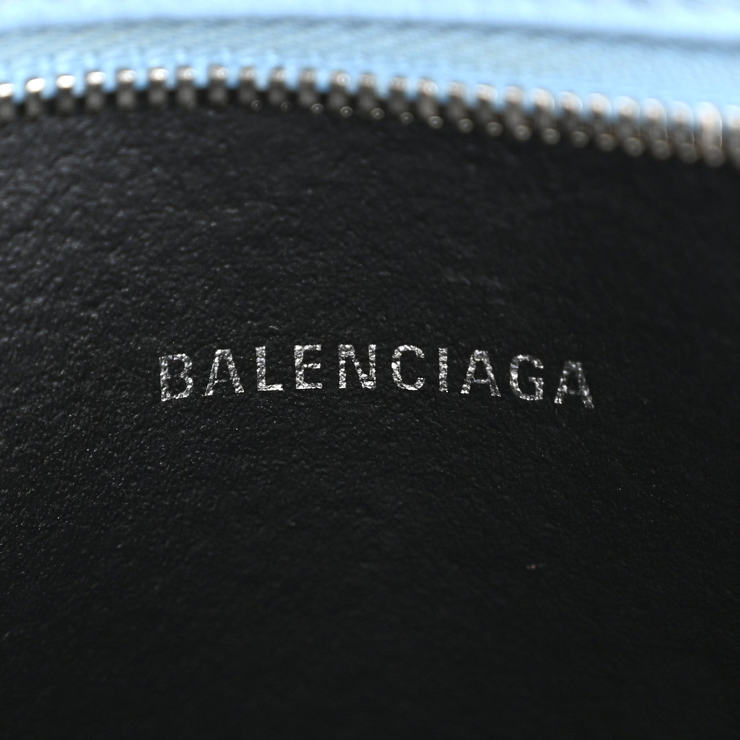 Balenciaga Calfskin XS Everyday Camera Bag Baby Blue Black 6 of 12