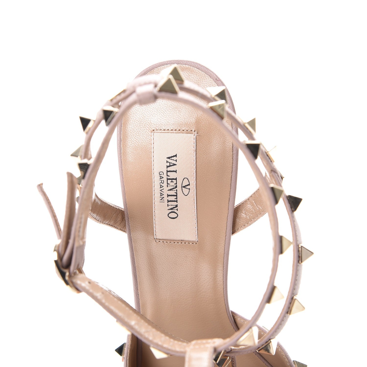 Valentino Garavani Patent Rockstud Ankle Strap 65mm Pumps 40 Rosso Valentino Poudre 7 of 9