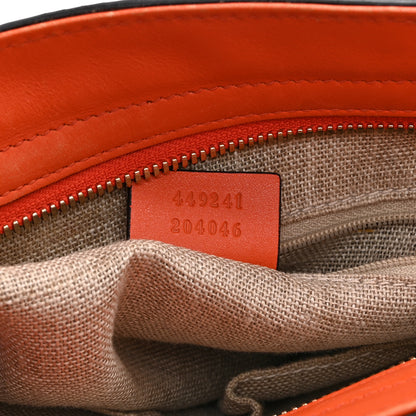 Gucci Microguccissima Small Bree Tote Sun Orange 7 of 20