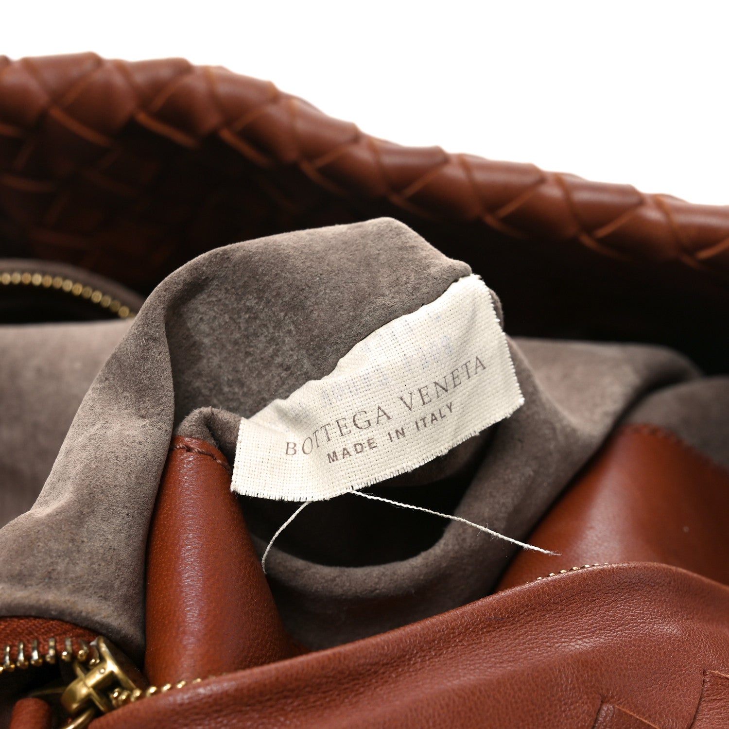 Bottega Veneta Nappa Intrecciato Large Capri Tote Tea 1776977